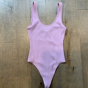 Lilac body suit